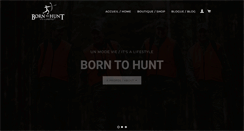 Desktop Screenshot of borntohunt.com